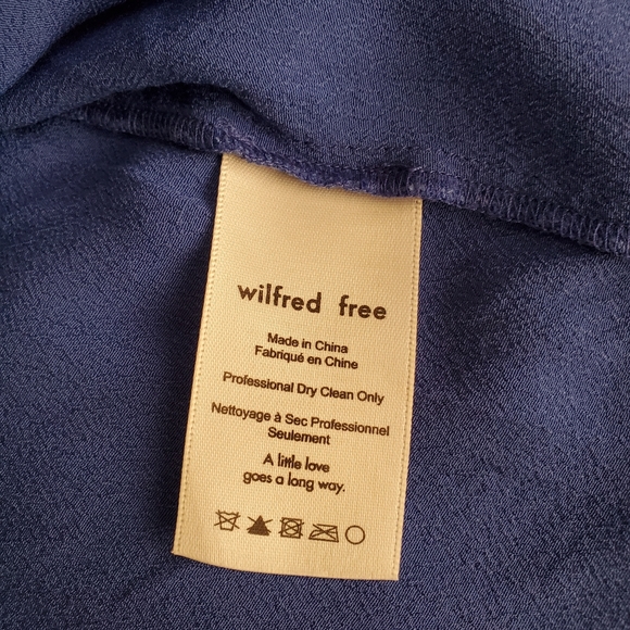 Aritzia Wilfred McCall Cold Shoulder Blouse - Picture 6 of 6